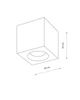 Точковий світильник Nowodvorski 10720 Parana GU10 1x15W IP44 Gold (10720) - изображение 6