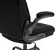 Офисное кресло GT Racer B-3021 Fabric Black - изображение 4