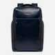 Plecak męski skórzany 19.5L Piquadro CA6593B2/BLU2 Ciemnogranatowy (800070326274) - obraz 1