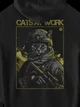 Худи мужское Dubhumans Cats at Work Черный Специальная серия XS-S (CAW-H-B2-XSS) - изображение 4