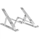 Підставка для ноутбука HiSmart LPS03-3 Aluminum Silver (HS082826) - зображення 1