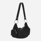Torebka bagietka damska mała Guess Eco Gemma HWEYG839571-BLA Czarna (800070316720) - obraz 2
