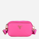 Torebka crossbody damska mała Guess Eco Gemma HWEYG839572-VVR Różowa (800070326041) - obraz 1