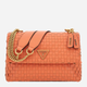 Сумка крос-боді через плече жіноча середня Guess Lisbet HWWA8774210-PPY Помаранчева (800070307574) - зображення 1