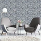 Декоративна панель Sticker Wall SW-00001824 300х300х3 мм геометрія срібляста - изображение 5