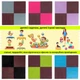 Плюшевый пол пазл-модульное напольное покрытие Sticker Wall 600х600х10мм коричневое (2083) - изображение 5