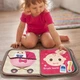 Мягкая книга-бизиборд на липучках "Baby's Day" (GC1014) - изображение 1