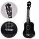 Gitara ukulele dla dzieci EcoToys drewniana 4 struny nylonowe (5903769975792) - obraz 2