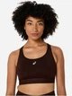 Спортивный топ женский ASICS Road Compression Bra 2012C995-200 M Коричневый (4570158321952) - изображение 1
