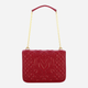 Torebka crossbody damska Love Moschino Borsa Quilted JC4000PP1LLA0552 Czerwona (800070326561) - obraz 2