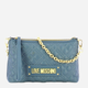 Torebka crossbody damska mała Love Moschino Borsa Quilted JC4013PP1FLA0707 Ciemnogranatowa (800070301991) - obraz 3