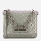 Torebka crossbody damska mała Love Moschino Borsa Chunky Chain JC4024PP1FLA0902 Srebrna (800070301963) - obraz 1