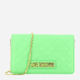 Сумка клатч жіноча Love Moschino Borsa Quilted JC4079PP1ILA0802 Зелена (800070318035) - зображення 1
