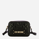 Torebka crossbody damska mała Love Moschino Borsa Quilted JC4150PP1LLA0000 Czarna (800070326568) - obraz 1