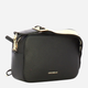 Torebka crossbody damska skórzana Coccinelle Tebe E5MN555I101-001 Czarna (800070271808) - obraz 3