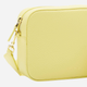 Torebka crossbody damska skórzana Coccinelle Tebe E5MN555M301-G61 Żółta (800070316475) - obraz 3