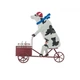 Коллекционная статуэтка Cow Parade корова с молоком на велосипеде Lait Triporteur, Size XL 30 х 9 х 20 см Нидерланды - изображение 1