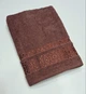 Махровое полотенце банное 70*140 Cestepe VIP Cotton Коричневое - изображение 1