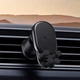 Автомобильный держатель для телефона Baseus Stable Gravitational Car Mount для крепления в воздуховоде (SUWX020001) Black - изображение 5