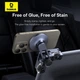 Автомобільний тримач для телефону Baseus MaxView Magnetic Car Mount for In-Vehicle Infotainment Screen на автомобільний дисплей (C40180701813-00) Grey - зображення 11