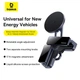 Автомобільний тримач для телефону Baseus MaxView Magnetic Car Mount for In-Vehicle Infotainment Screen на автомобільний дисплей (C40180701813-00) Grey - зображення 14