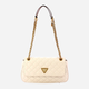 Сумка крос-боді через плече жіноча середня Guess Giully HWQA8748210-IVO Біла (800070316641) - зображення 1