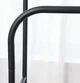 Двойная стойка вешалка для одежды с полкой для обуви 150*110*57см HWS Double Hanger напольная стальная Черный - изображение 2