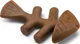 Игрушка Benebone Fishbone Salmon крепкая для грызения Рыбная кость со вкусом лосося размер MEDIUM для собак весом до 27 кг (420300/810054210078) - изображение 1
