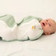 Євро пелюшка для малюків унісекс Trendy Tot 301-00081 молочний + м'ятний 68 см (6 мiс.) - изображение 4