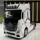 Масштабна модель автомобіля Mercedes Benz Actros. Металева машинка. - зображення 1