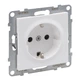 Розетка Legrand SUNO 2К+З 16А 250В винтовые клеммы Белая (721125) - изображение 1