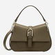 Torebka bagietka damska skórzana Furla Flow Mini WB01032BX20452810S1007 Zielona (800070319107) - obraz 1