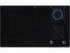 Варильна поверхня Electrolux комбінована (2 газ + 3 інд), 90см, розширена зона, чавун, чорний - зображення 1