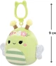 Мягкая игрушка на клипсе Squishmallows Пчелка Сибил 9 см (6900007512428) - изображение 2