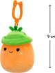 Мягкая игрушка на клипсе Squishmallows Морковка Каролина 9 см (6900007512442) - изображение 2