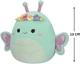 Мягкая игрушка Squishmallows Бабочка Рейна 13 см (6900007512510) - изображение 2