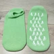 Зволожуючі гелеві носочки Spa Gel Socks, зелені (KG-12365) - зображення 7