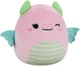 Мягкая игрушка Squishmallows Розовый Дино 19 см (6900007512787) - изображение 6