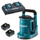 Чайник аккумуляторный Makita DKT360 BEO2 (0.8 л, LXT, комплект) - изображение 1