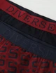 Набор трусов боксеров мужских Diverse DYSY 2PACK M Бургунди/Темно-синий (5902598960207) - изображение 4