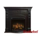 Каминокомплект IDaMebel Paris венге (1300x1180x450) с камином Dimplex Symphony XHD 28 с реалистичными дровами, обогревом, цветом и эффектом тления - изображение 1