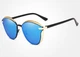 Женские поляризационные солнцезащитные очки KINGSEVEN N7824 Blue - изображение 4