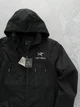 Вітрівка Arcteryx чоловіча весняна осіння демісезонна куртка арктерикс чорна L - зображення 7