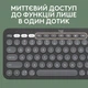 Комплект бездротовий (клавіатура, миша) Logitech Pebble 2 Combo Graphite (920-012239) Чорний - изображение 7