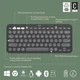 Комплект бездротовий (клавіатура, миша) Logitech Pebble 2 Combo Graphite (920-012239) Чорний - изображение 8