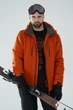 Куртка горнолыжная Brooklet J dark terracotta мужская - BJ2023-14 - XL - изображение 9