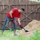 Лопата совкова Intertool 238 x 282 x 1050 мм ручка фибергласс (FT-2014) - зображення 8