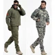 Костюм Soft Shell камуфляж олива, флисовая подстежка, размер L - изображение 3