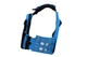 Плитоноска uaBRONIK (Plate Carrier) Открытого типа для прессы и волонтеров Light Marine Blue - изображение 2