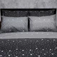 Комплект постельного белья Moon&Star Семейный 143х210х2 наволочки 2х70х70 Бязь Gold Люкс Night Sky (MS-820006607) - изображение 3
